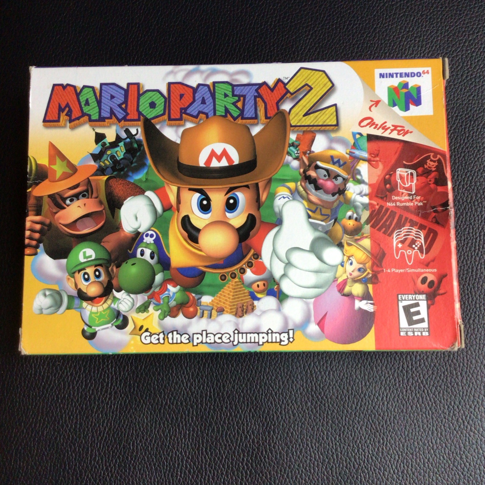 Mario Party 2 N64 Nintendo 64 Complete CIB Authentic! Very Good Condition!