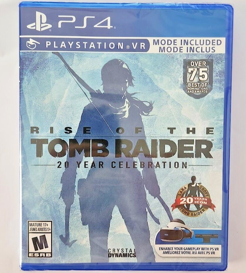 Rise of the Tomb Raider & Shadow of the Tomb Raider PS4 New Game Bundle Special