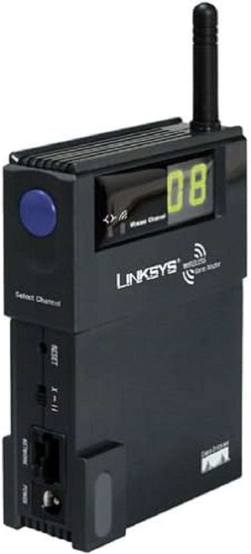 Linksys WGA11B Wireless-B Game Adapter WiFi Bridge Ethernet Retro Gaming LAN