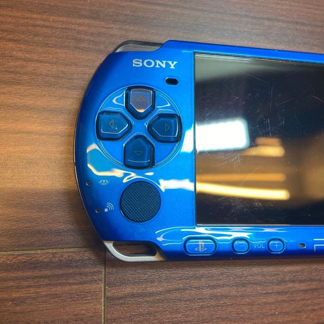 PSP 3000 Console, Vibrant Blue, 5623 From Japan