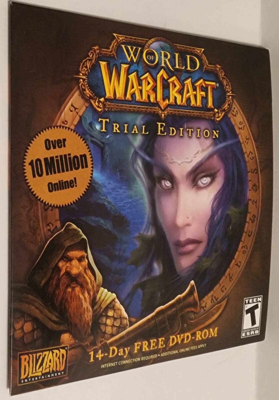 World of Warcraft Trial Edition PC Video Games Blizzard 14 Day Free DVD ROM WOW