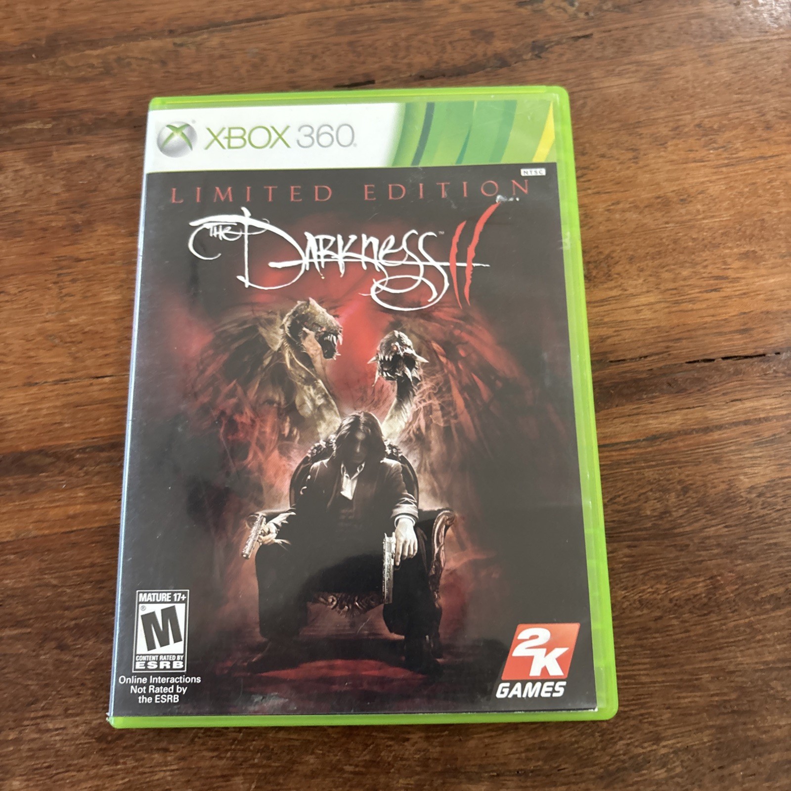 The Darkness II — Limited Edition (Microsoft Xbox 360, 2012)