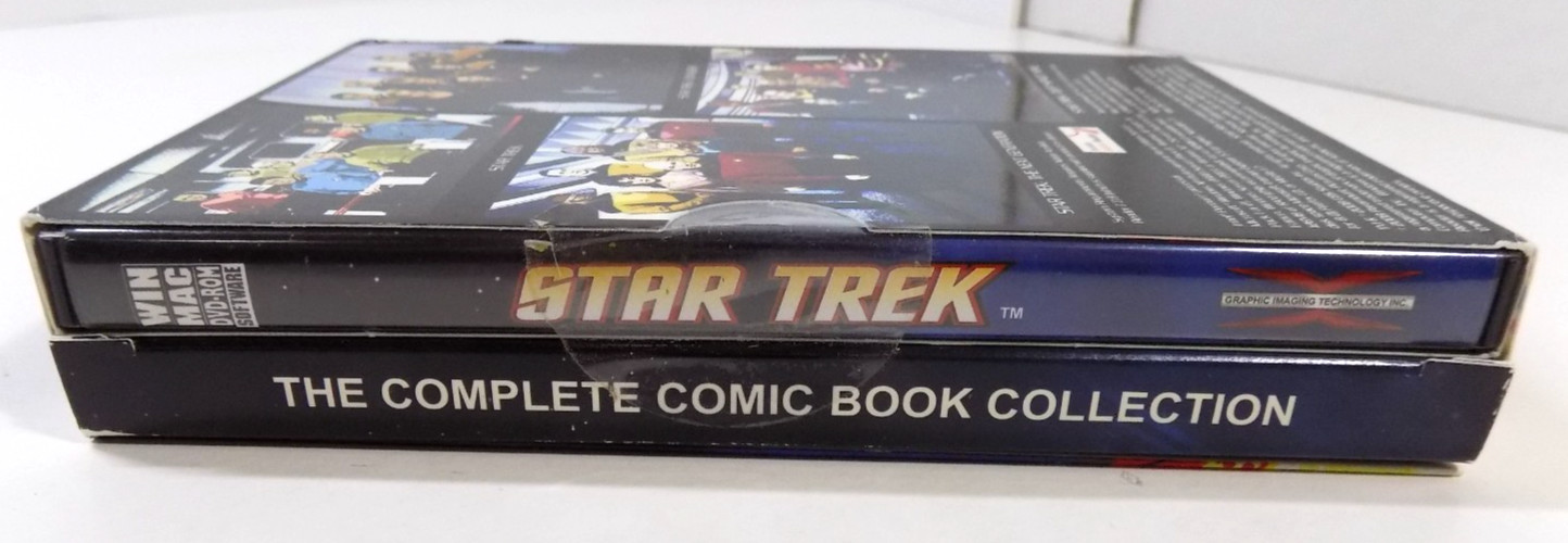 Star Trek Complete Comic Book Collection WIN MAC DVD-ROM Software – Sealed