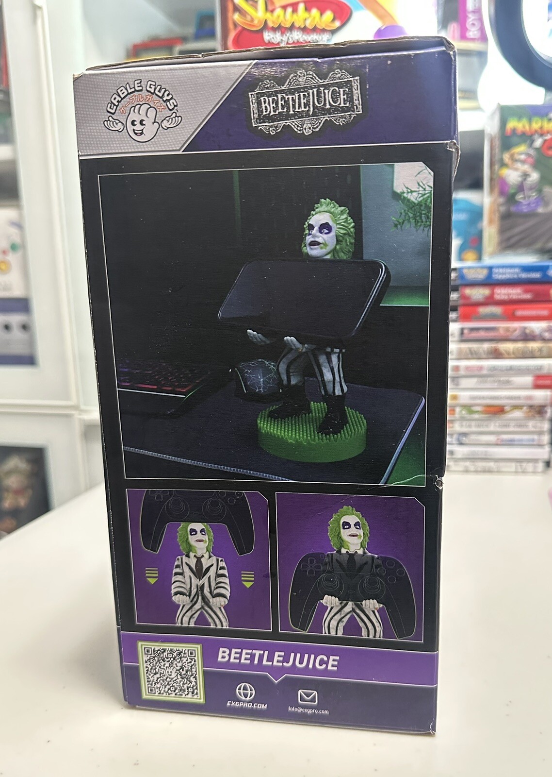 Exclusive Beetlejuice Playstation/Xbox Controller, Phone Holder New In BOX