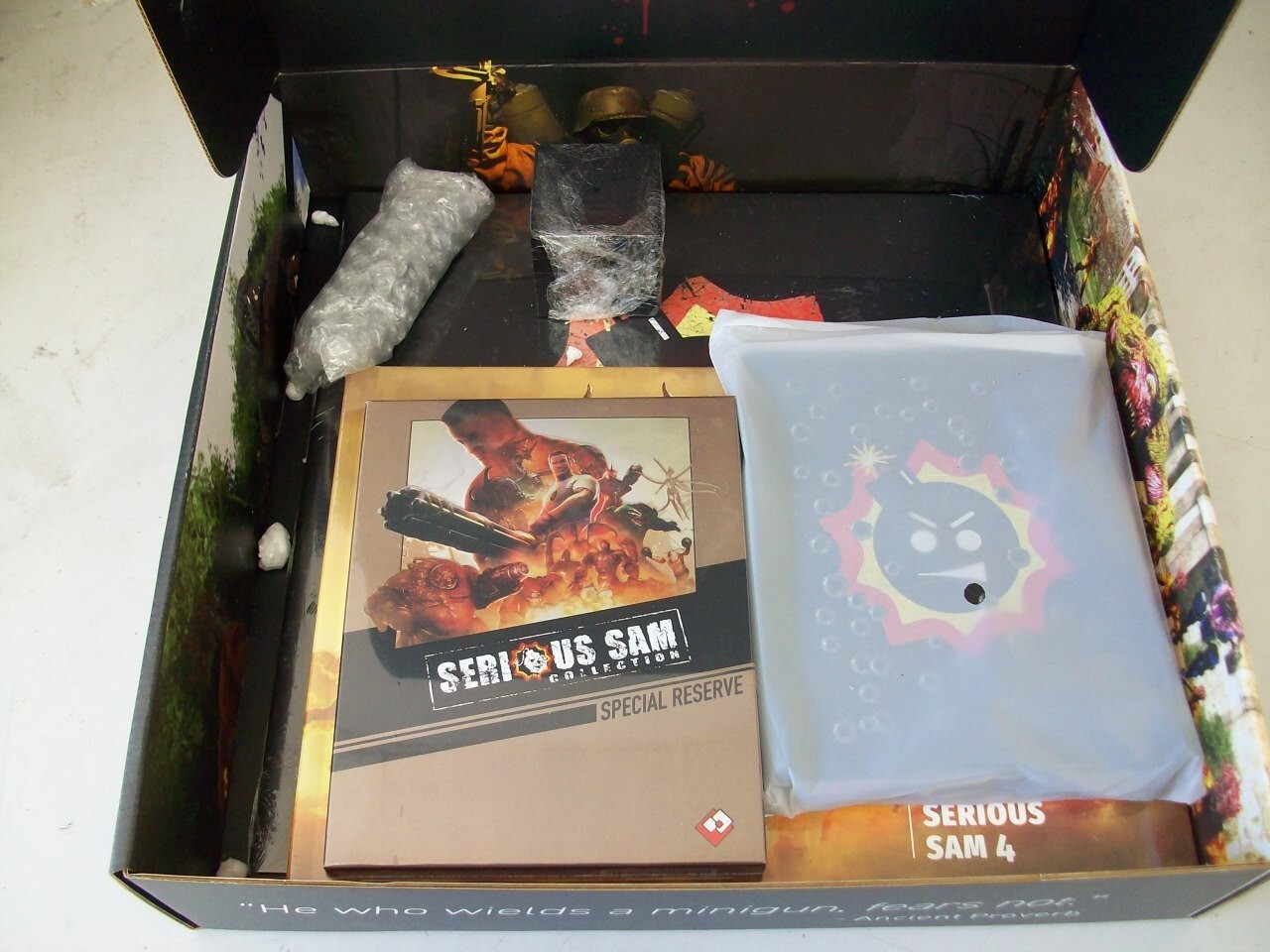 Serious Sam 4 – COLLECTORS Edition w/Switch Game! READ – NEW FREE US SHIPPING