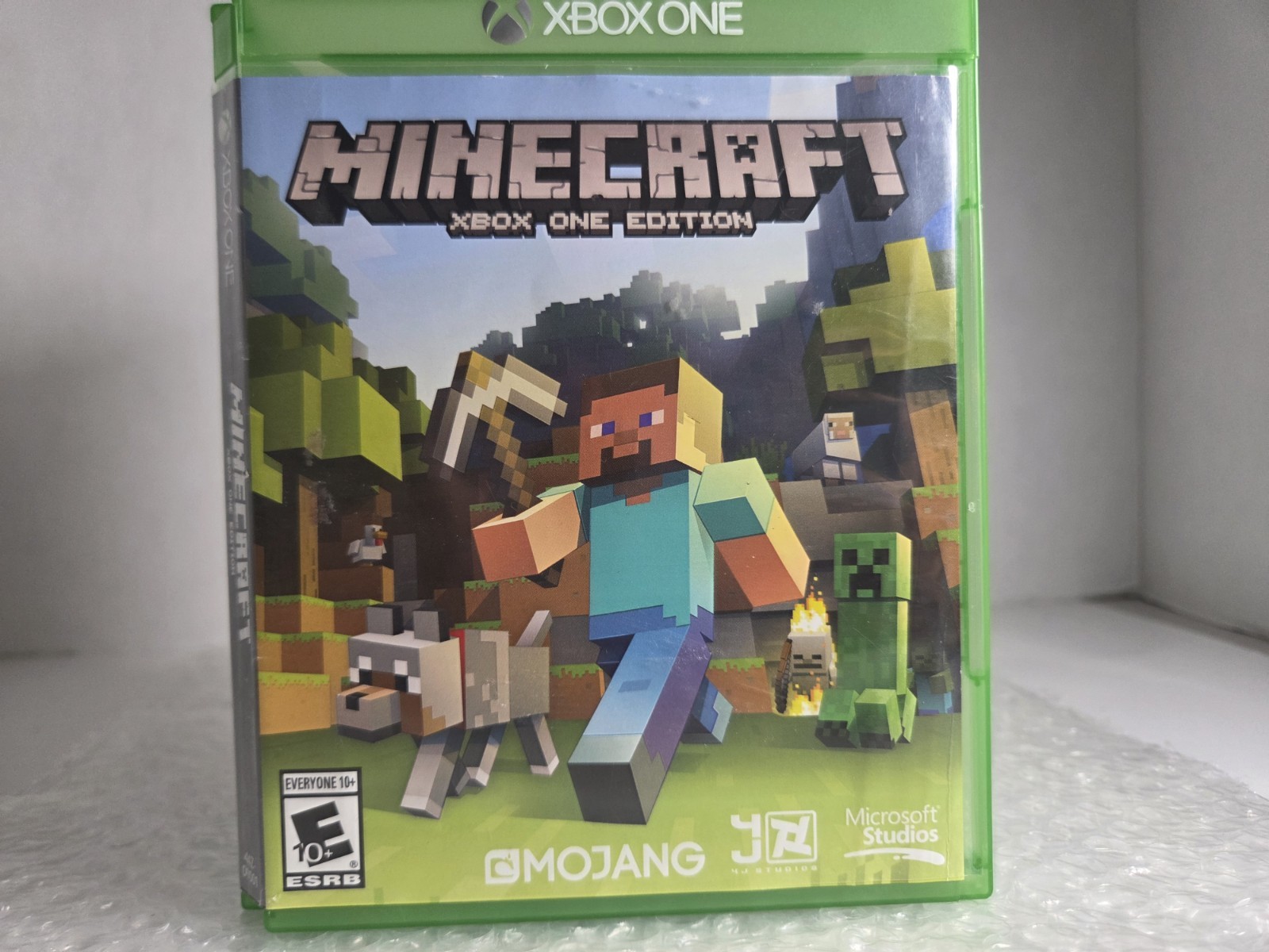 Minecraft Xbox One Edition Microsoft Studios Complete CIB Tested Mojang 2014 4j