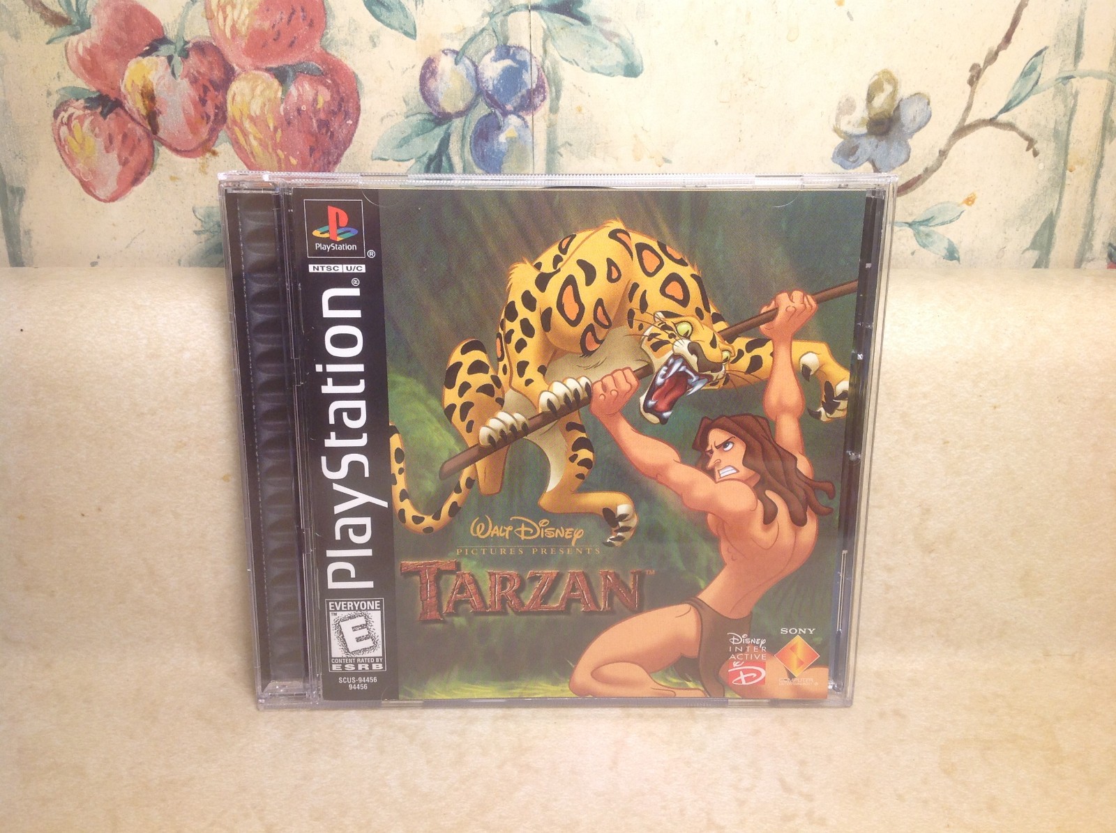 Sony Playstation 1 Walt Disney’s TARZAN Video Game Complete Manual & MINTY Disk