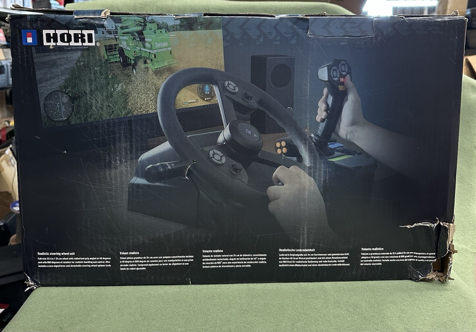 💥BRAND NEW💥HORI HPC-043U FARMING SIMULATOR VEHICLE CONTROL SYSTEM WIN 10/11