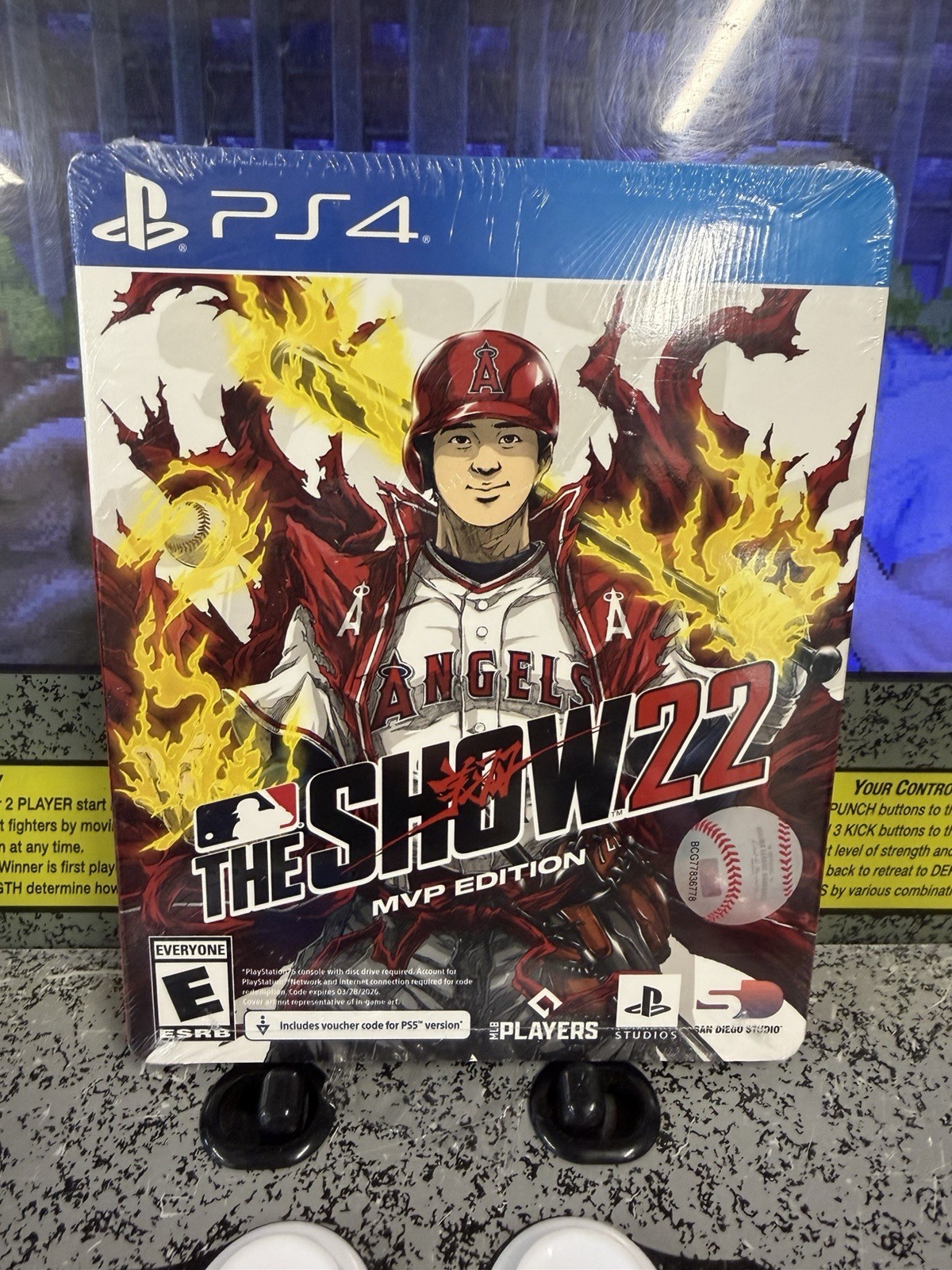 2022 PS4 MLB the Show 22 MVP Edition Steelbook Shohei Ohtani BRAND NEW SEALED