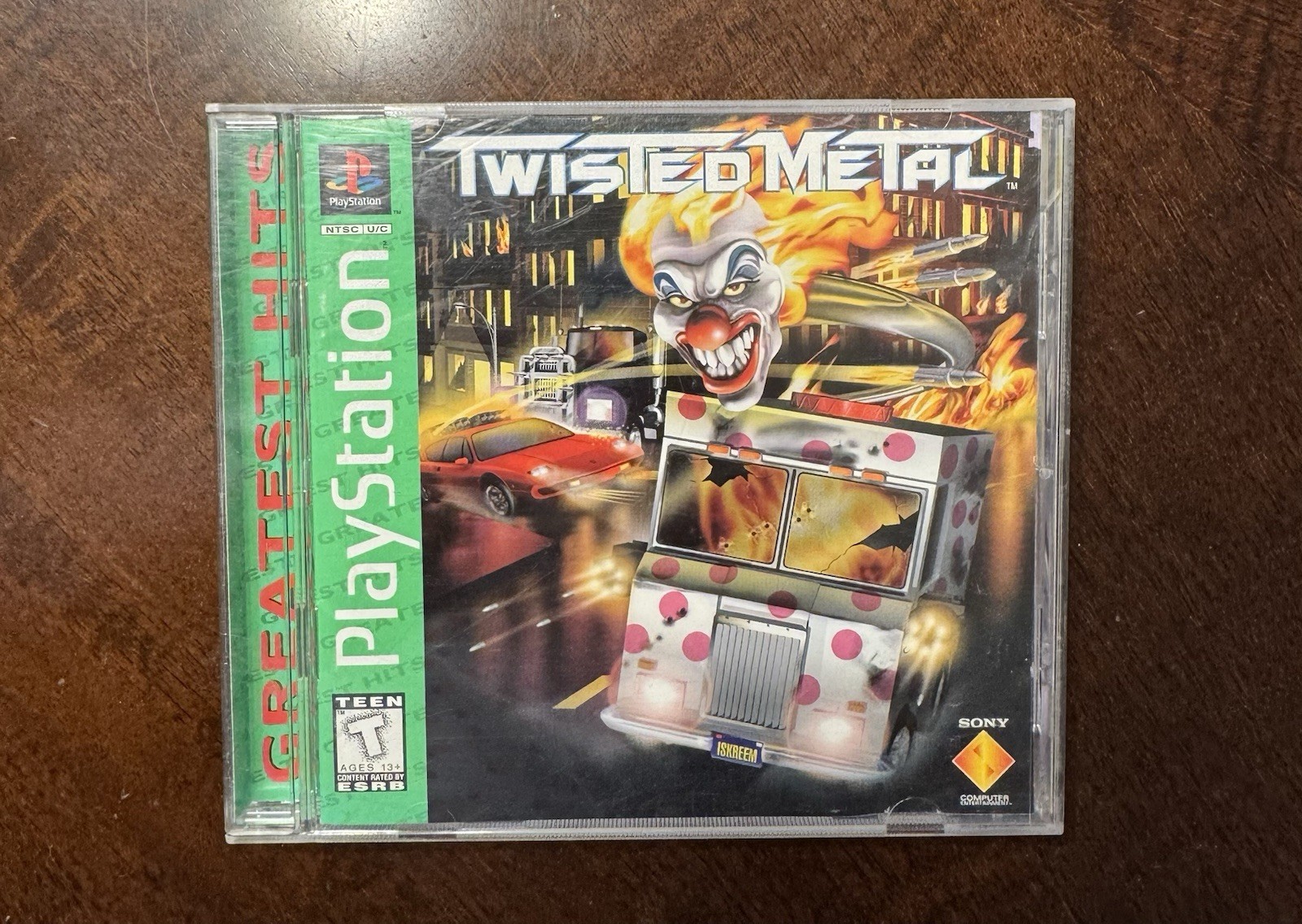 Twisted Metal Greatest Hits Sony PlayStation 1 (1995) PS1 CIB Manual Complete