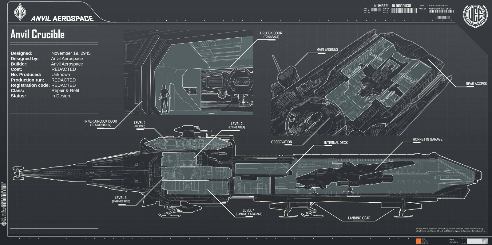 Star Citizen – ANVIL CRUCIBLE – UPGRADE – (CCU)
