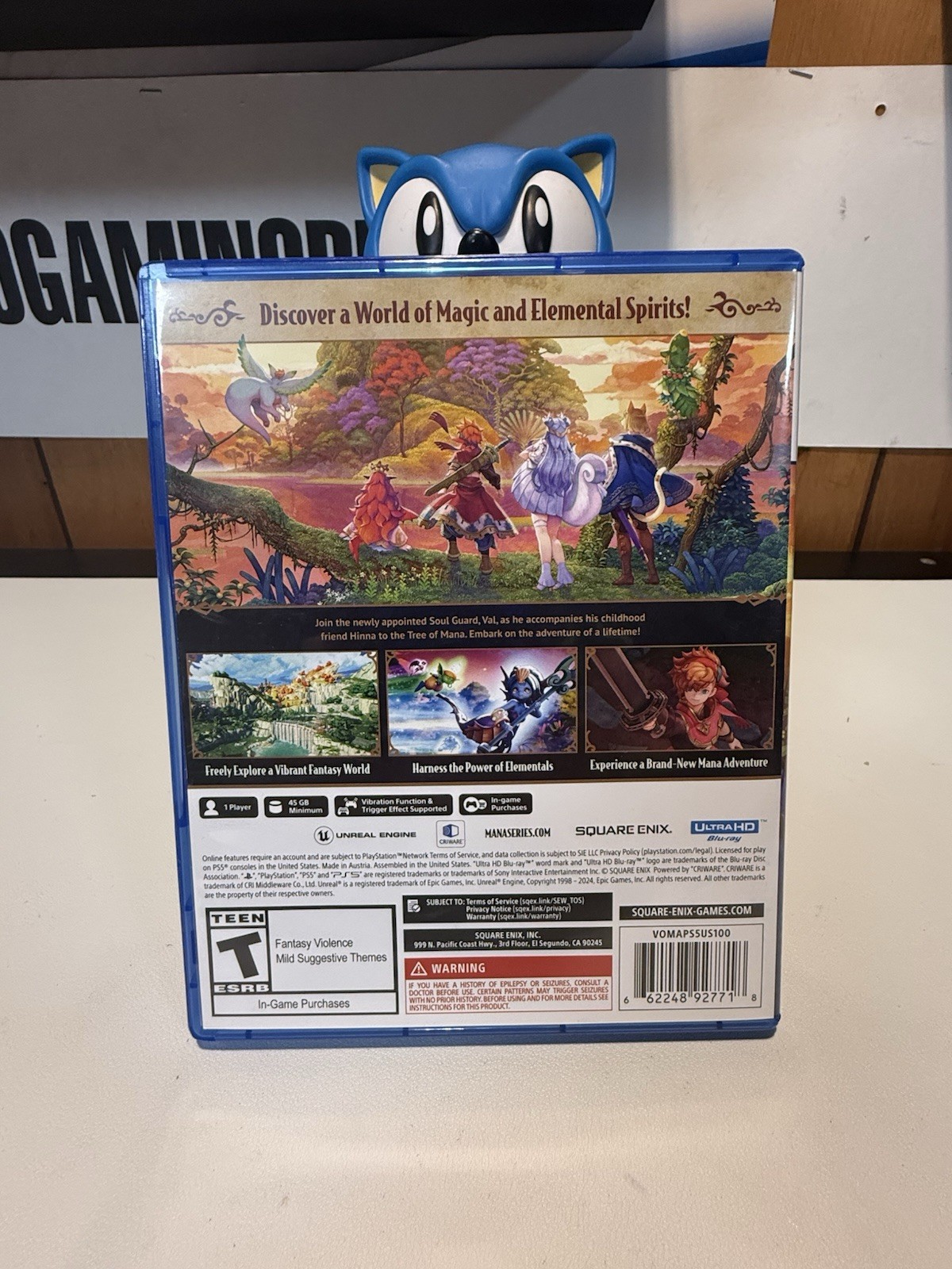Square Enix Visions of Mana PS5 2024 Action RPG Fantasy T NTSC-U/C In-Game