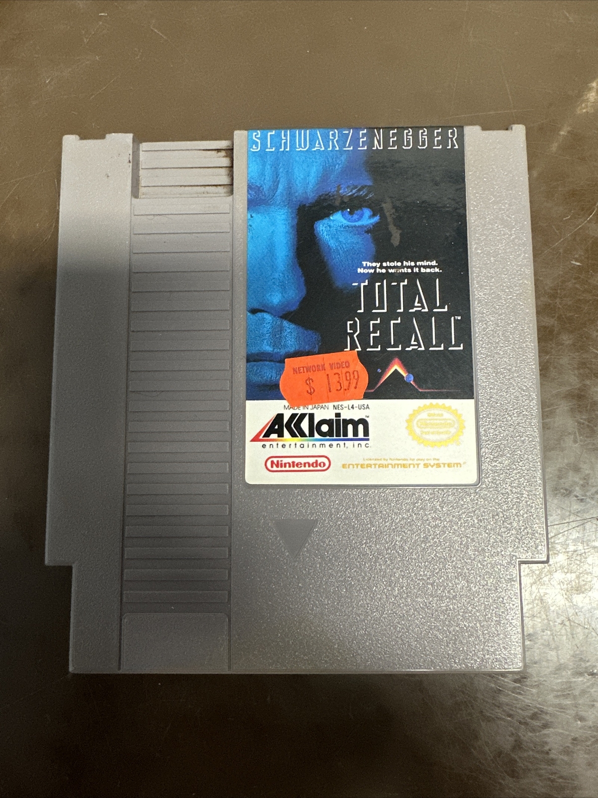 Total Recall – Authentic Nintendo NES Game