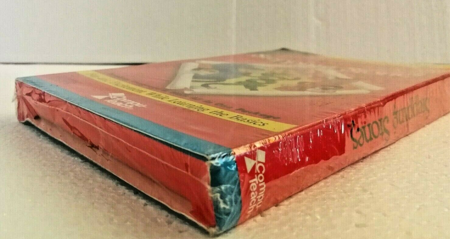 Radio Shack Tandy Talking Stepping Stones CD-ROM PC Video Game (1992) NEW NIB