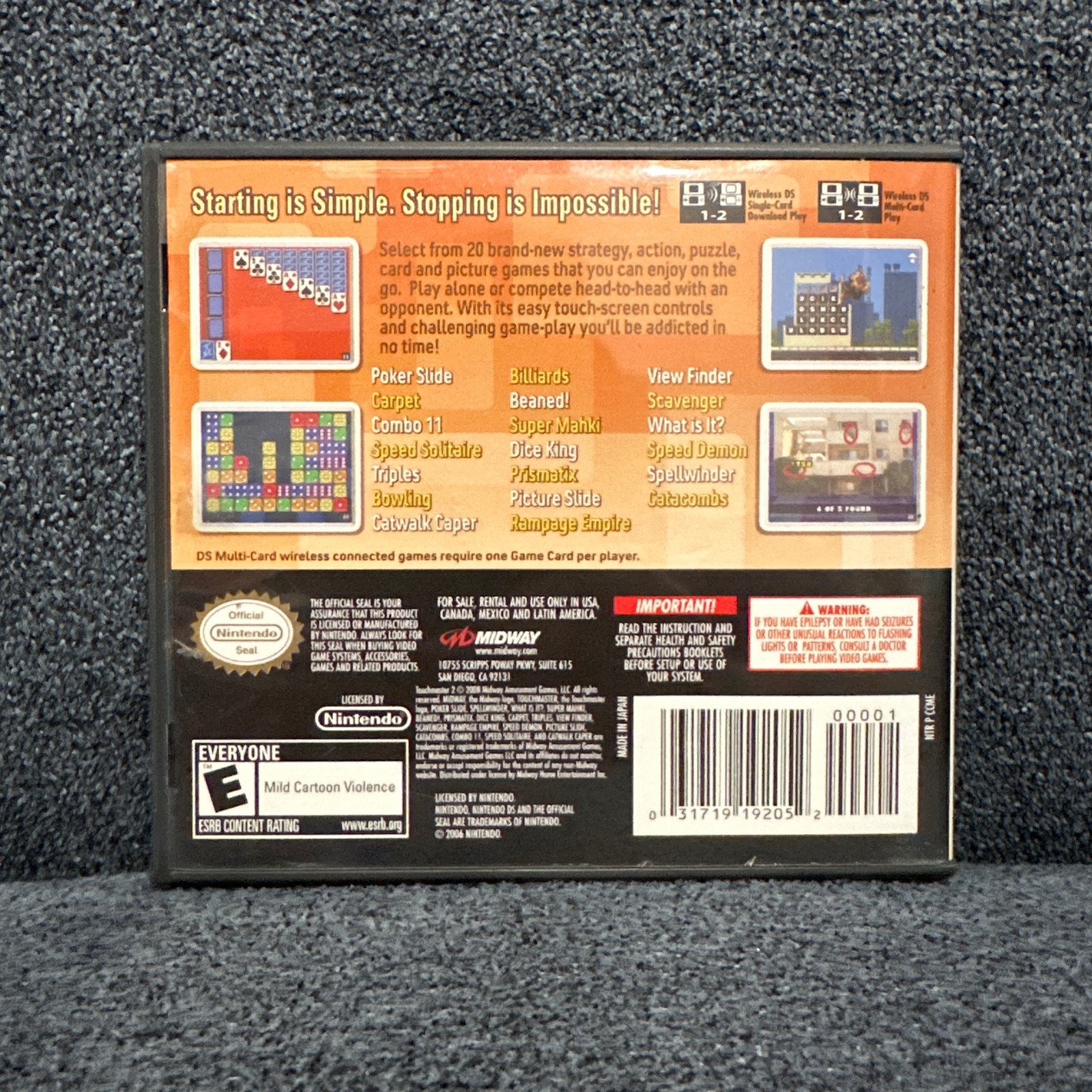 Touchmaster 2 – Nintendo DS – CIB – Tested