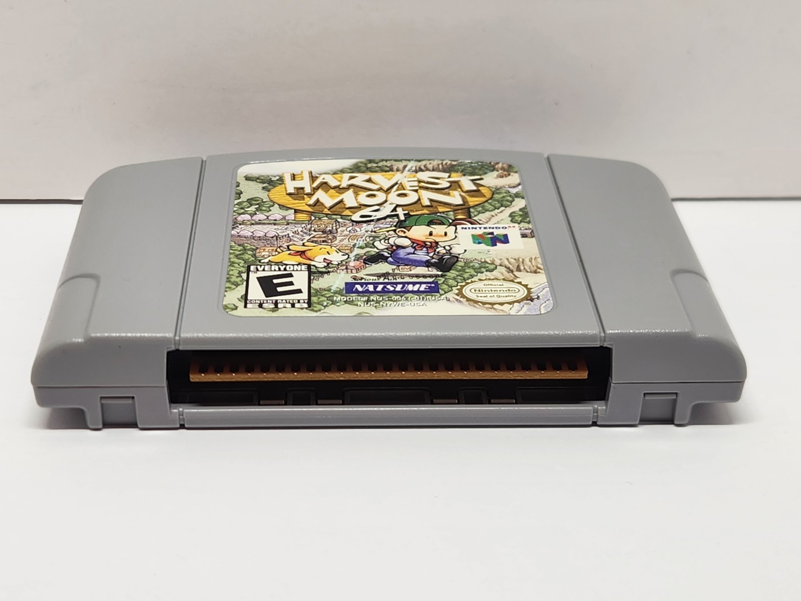 Harvest Moon 64 Nintendo 64 N64 Cart & Manual Authentic Tested