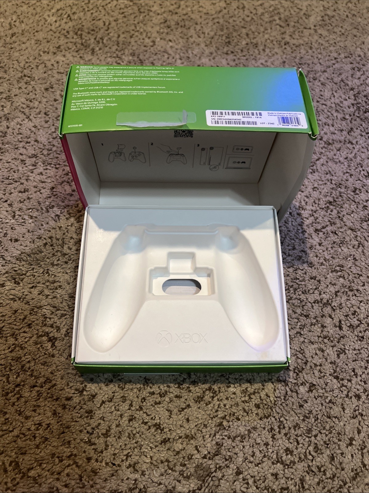 Xbox Series X|S Special Edition Controller Deep Pink Box Only