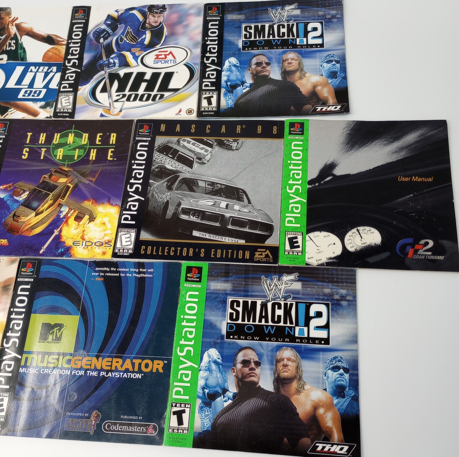 Lot Of 43 Playstation 1 (PS1) Manuals Only NO GAMES