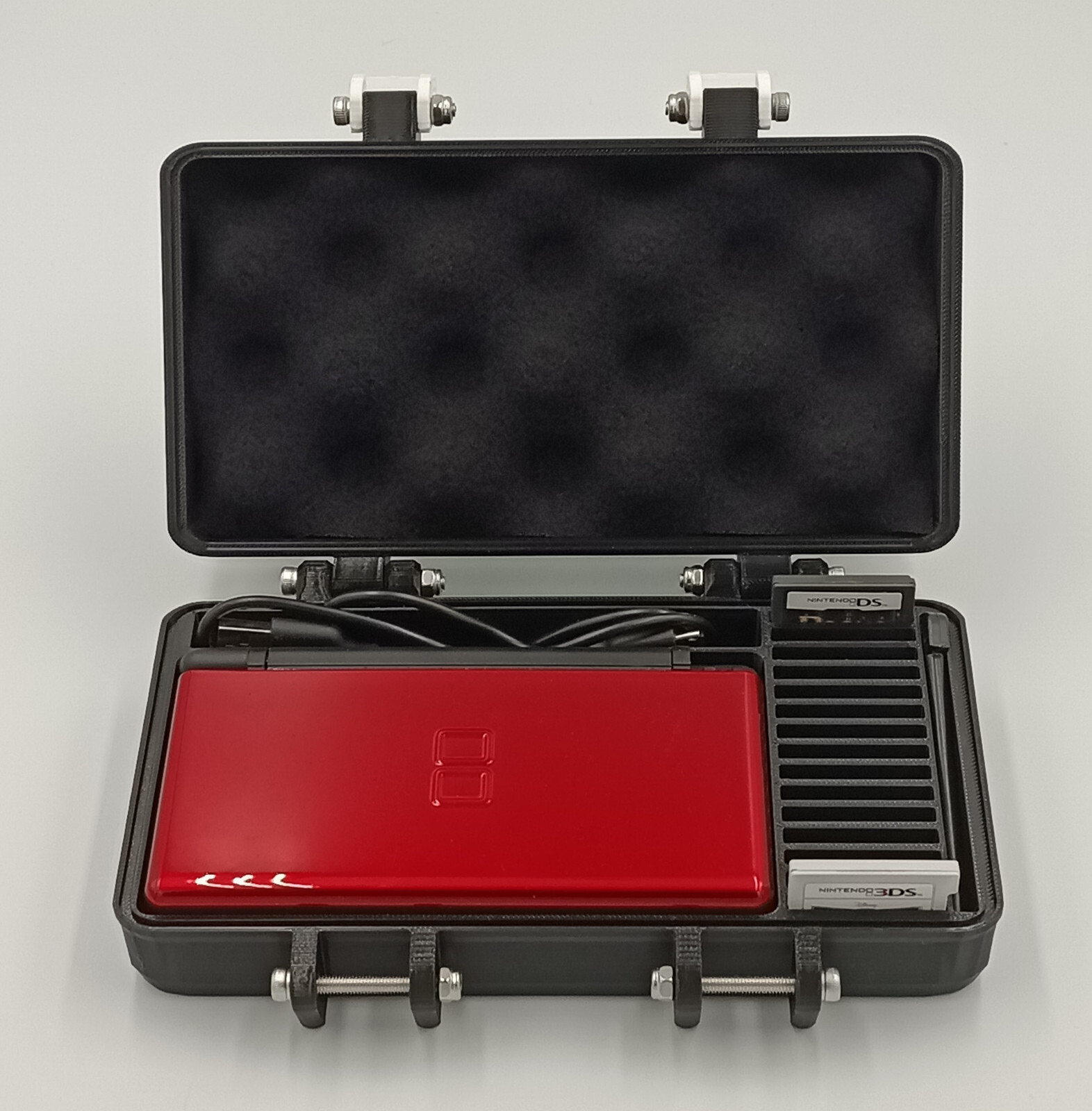 Game Boy DS Lite & Original 3DS Protective Carrying Case – Holds 15+ Games