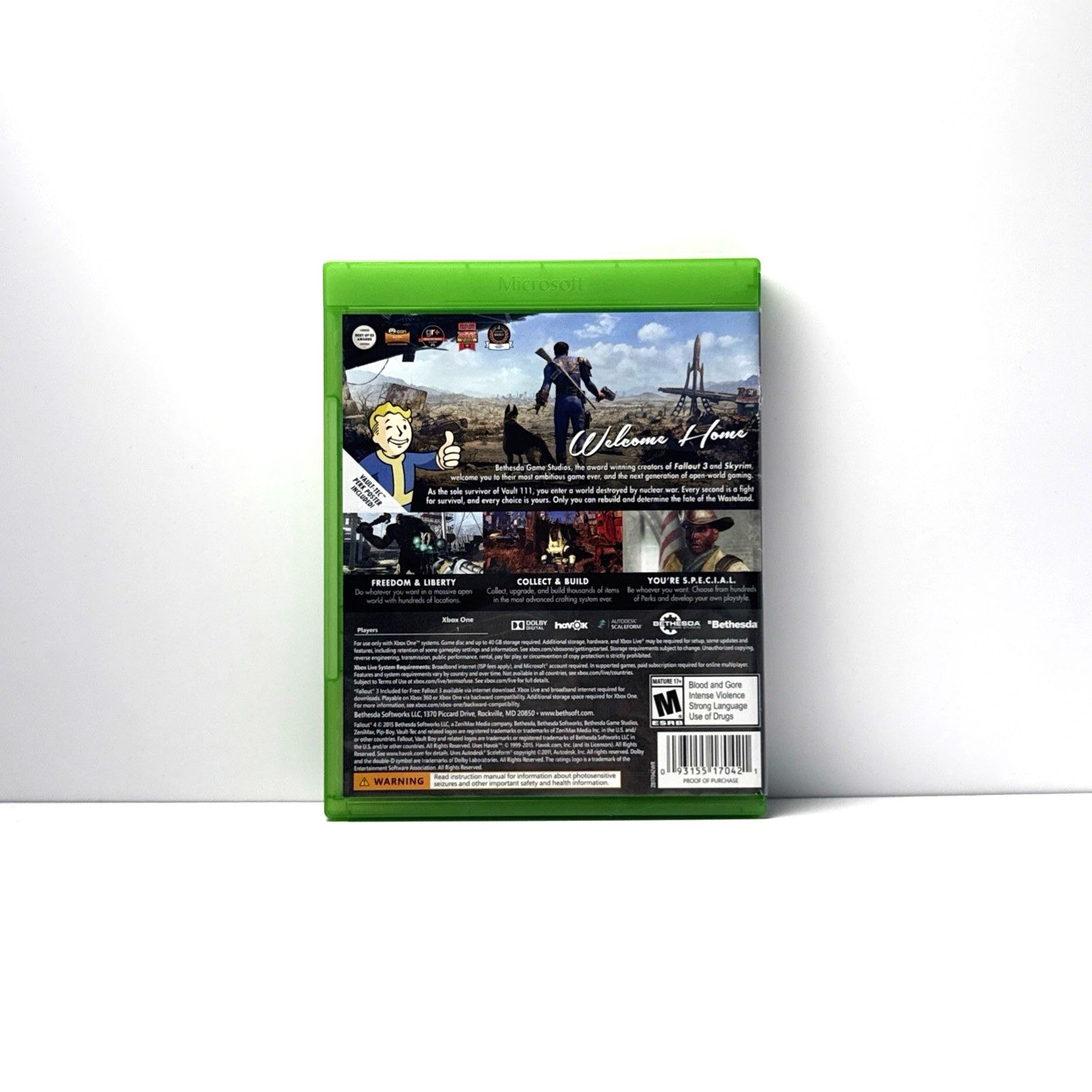 Fallout 4 Microsoft Xbox One CIB Complete Refurbished & Tested Free Shipping