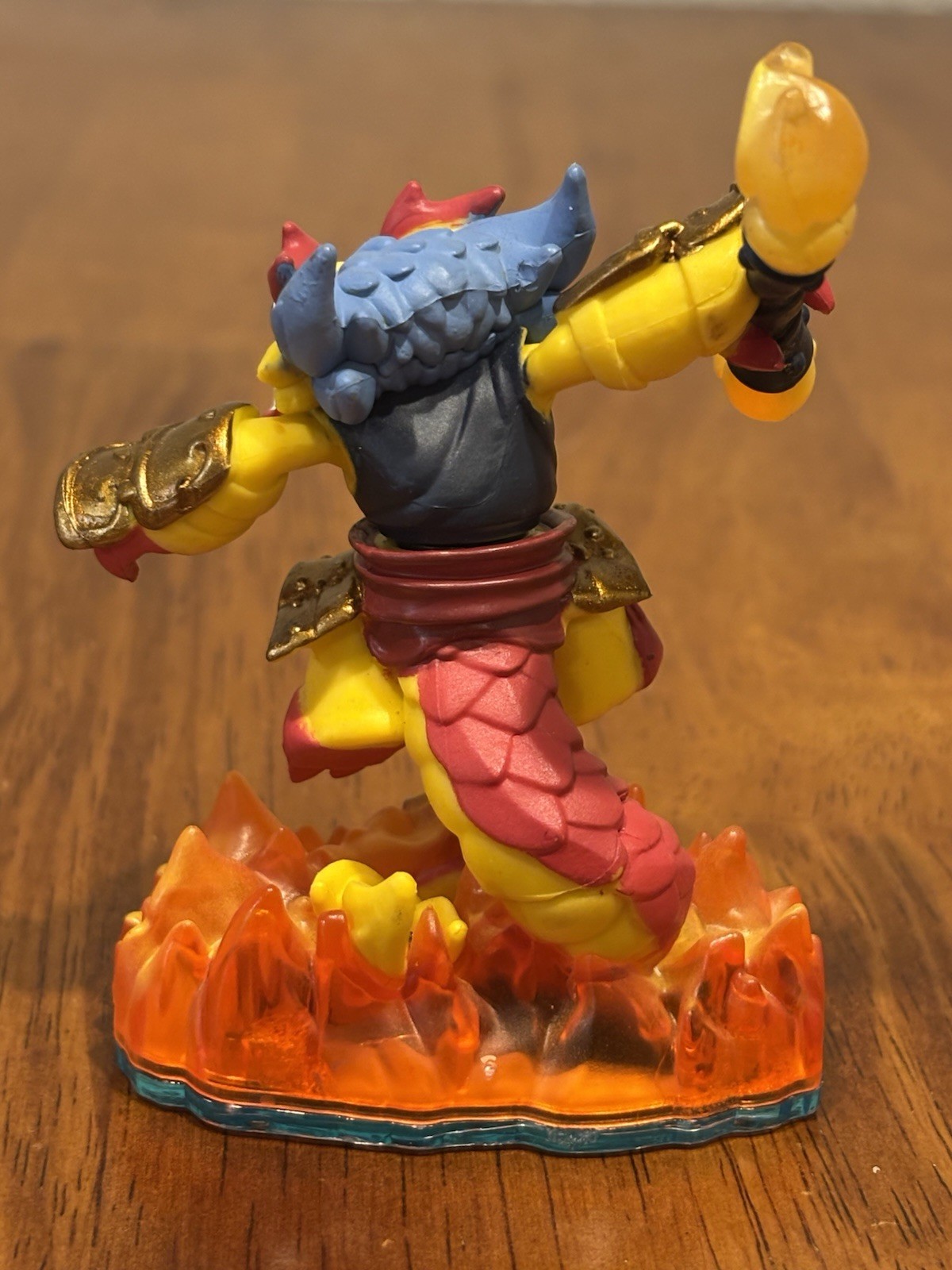 Skylanders Swap Force FIRE KRAKEN 2013 Blue Base 84799888 Swappable Figure