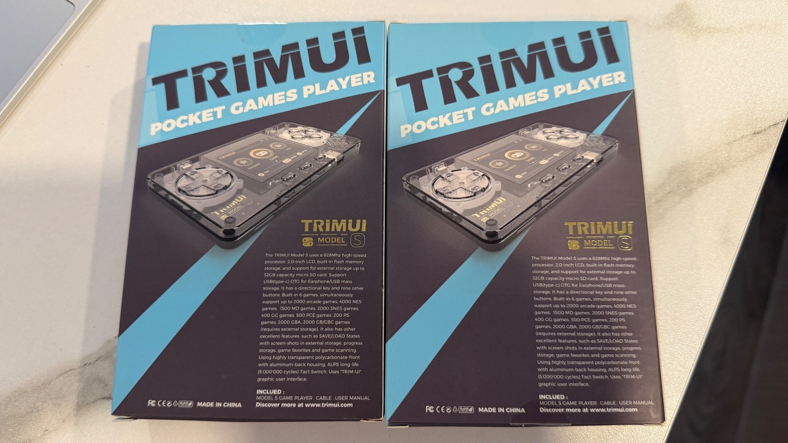 Trimui Model S retro handheld w/ 6921 games