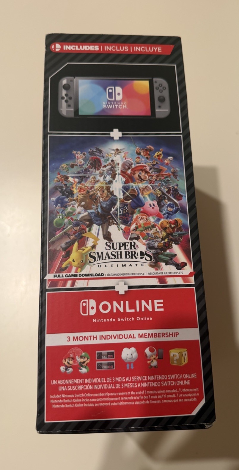 Nintendo Switch (OLED) Super Smash Bros. Bundle 64GB Console – W/ CARRY CASE