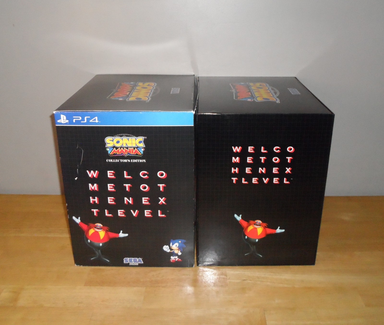 *NO GAME* Sonic Mania Collector’s Edition PS4 PlayStation 4 Box Ring Card Only