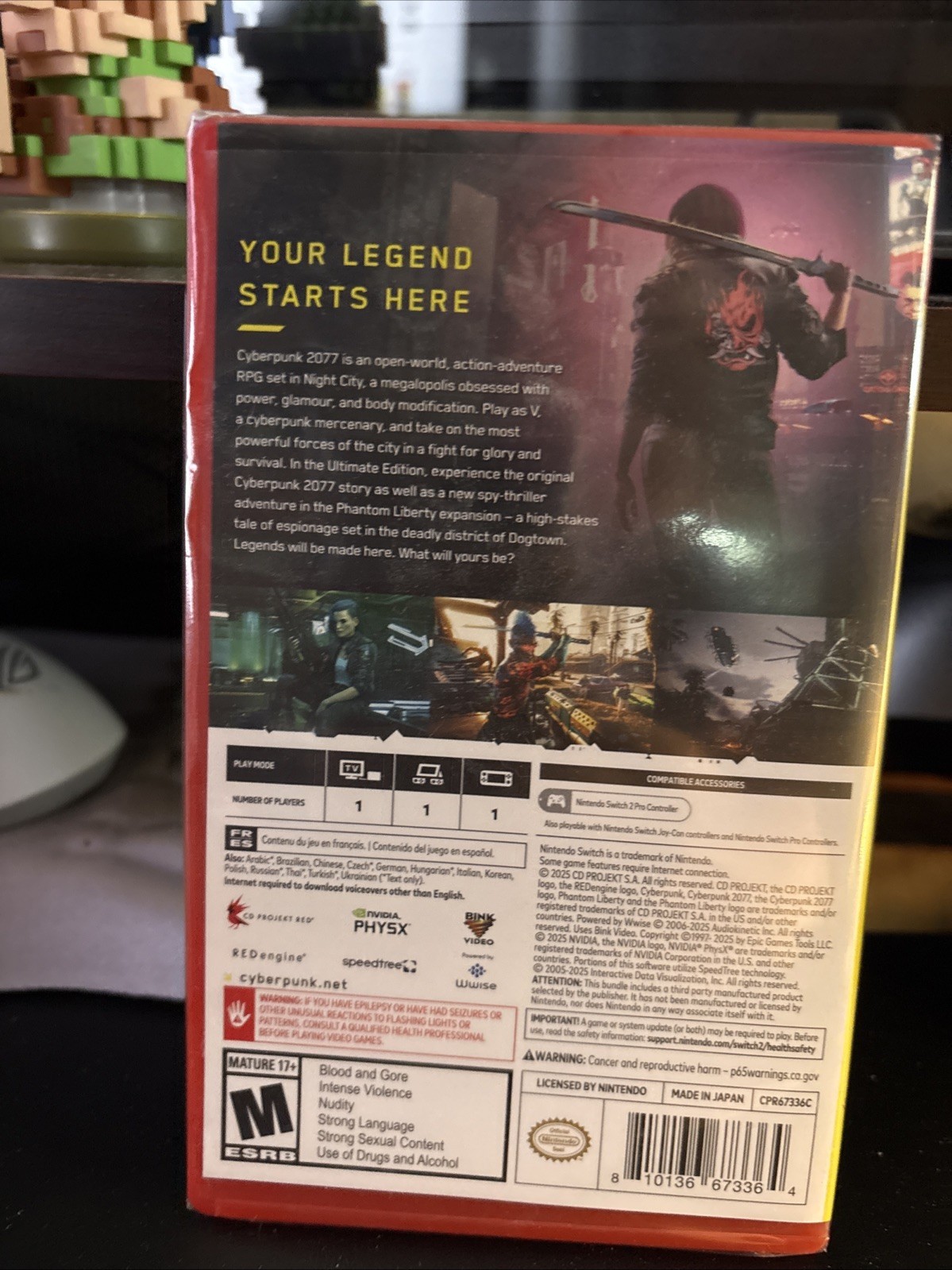 Cyberpunk 2077: Ultimate Edition – Nintendo Switch 2 – NEW Sealed