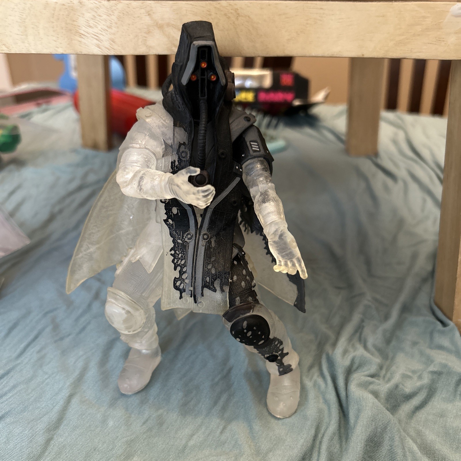 Killzone 3 Helghast Sniper Cloaked Action Figure DC Unlimited PlayStation Loose