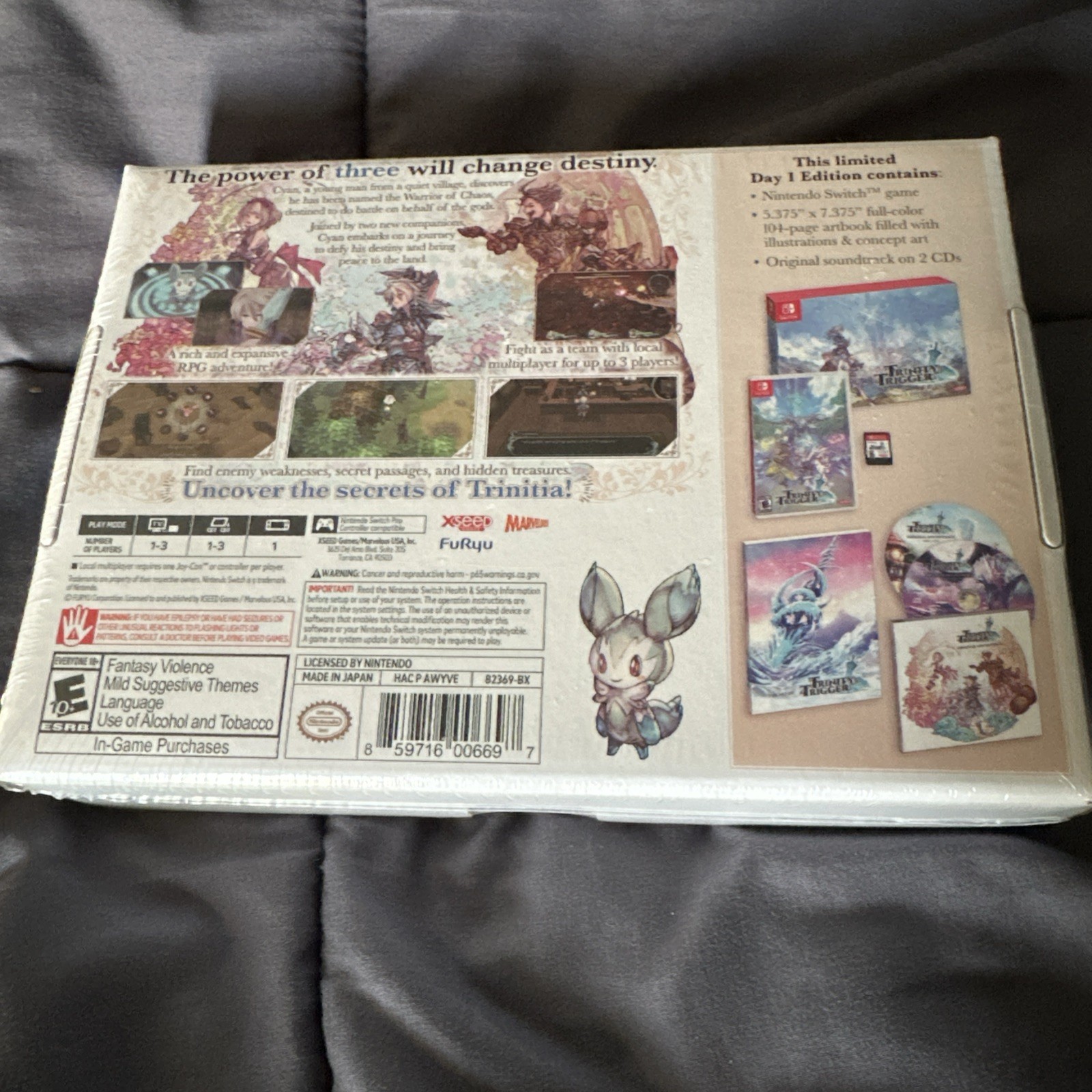 Trinity Trigger Day 1 Edition – Nintendo Switch – Brand New Sealed