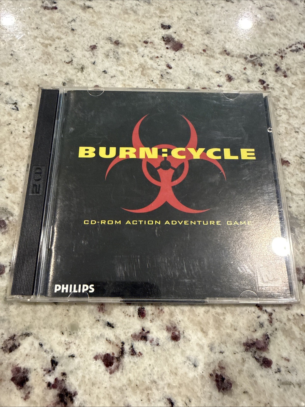 Burn Cycle PC CD-ROM FMV Style Game Excellent Condition One Disc