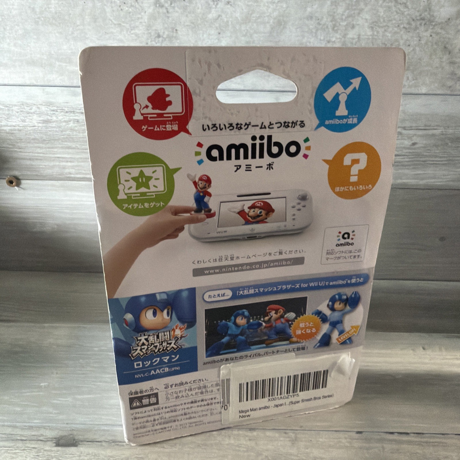 Rockman Nintendo Amiibo Japanese Version New In Sealed Box Mega Man 11
