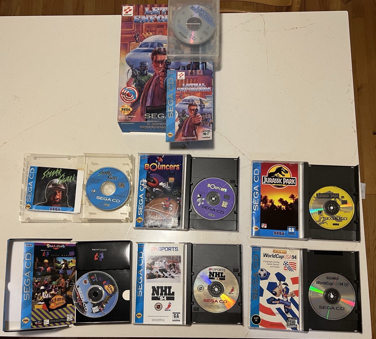Sega CD Games Lot