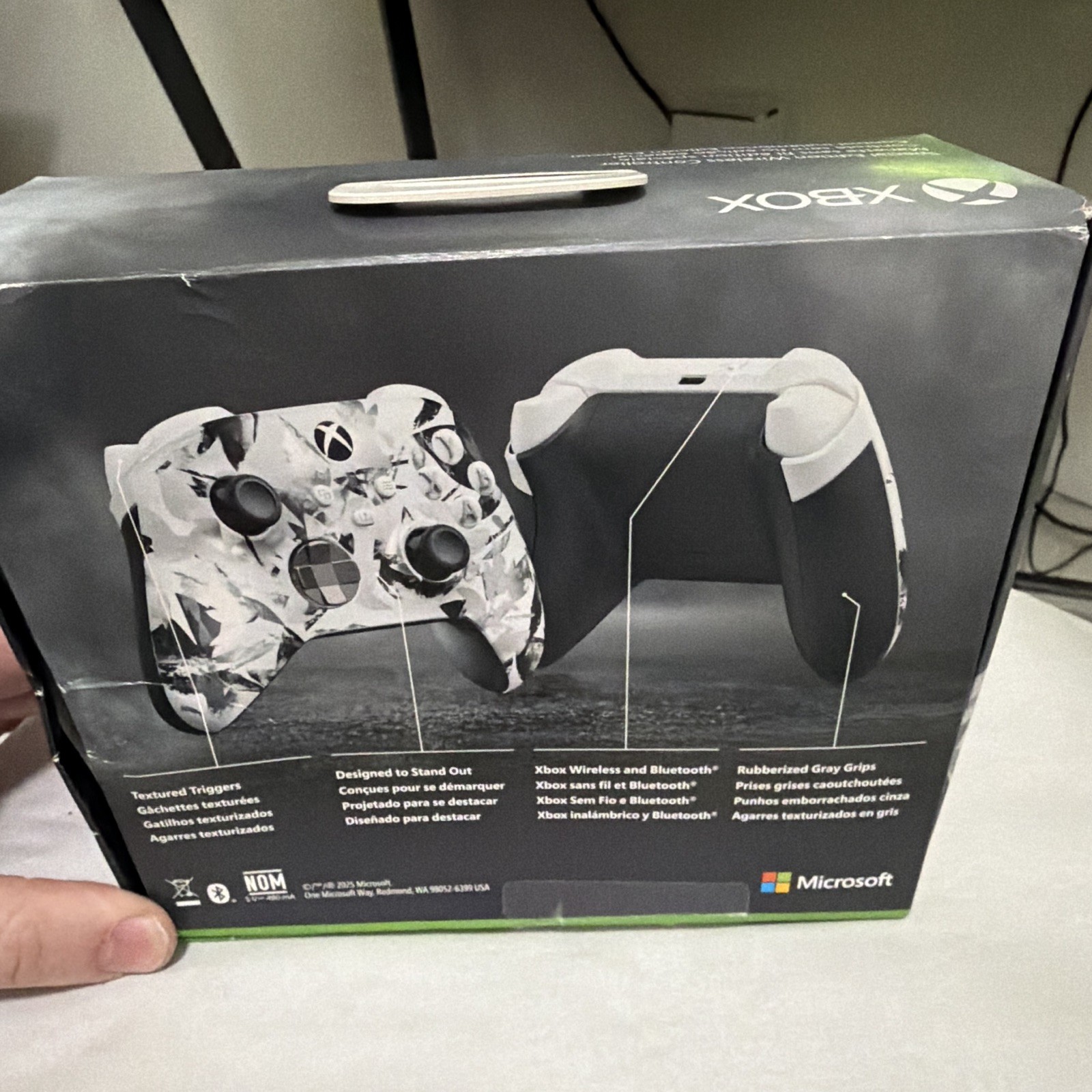 K Silver TMR Xbox Storm Breaker Special Edition Wireless Controller