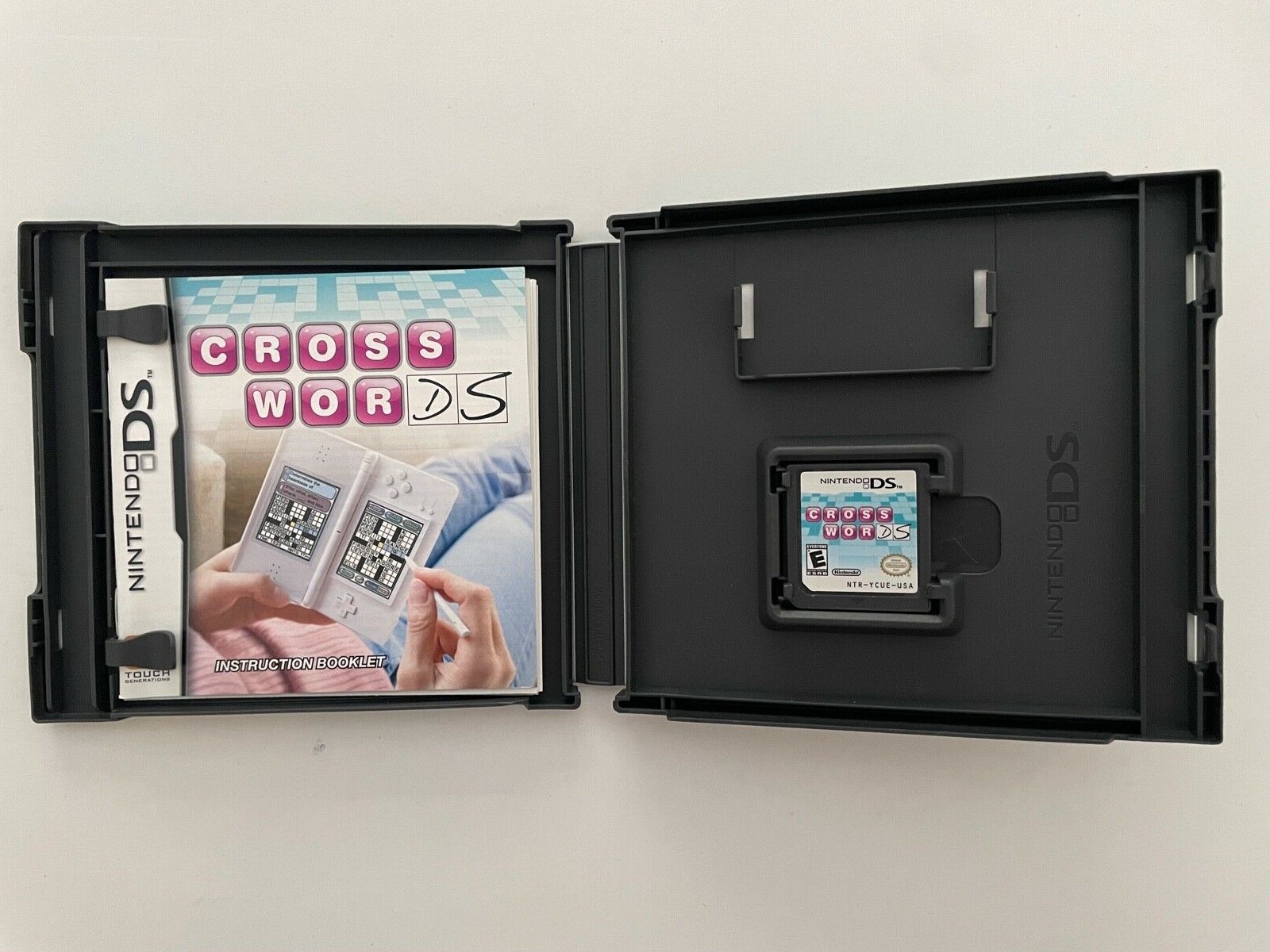 NINTENDO DS CROSSWORDS GAME – CIB – COMPLETE WITH CASE AND MANUAL