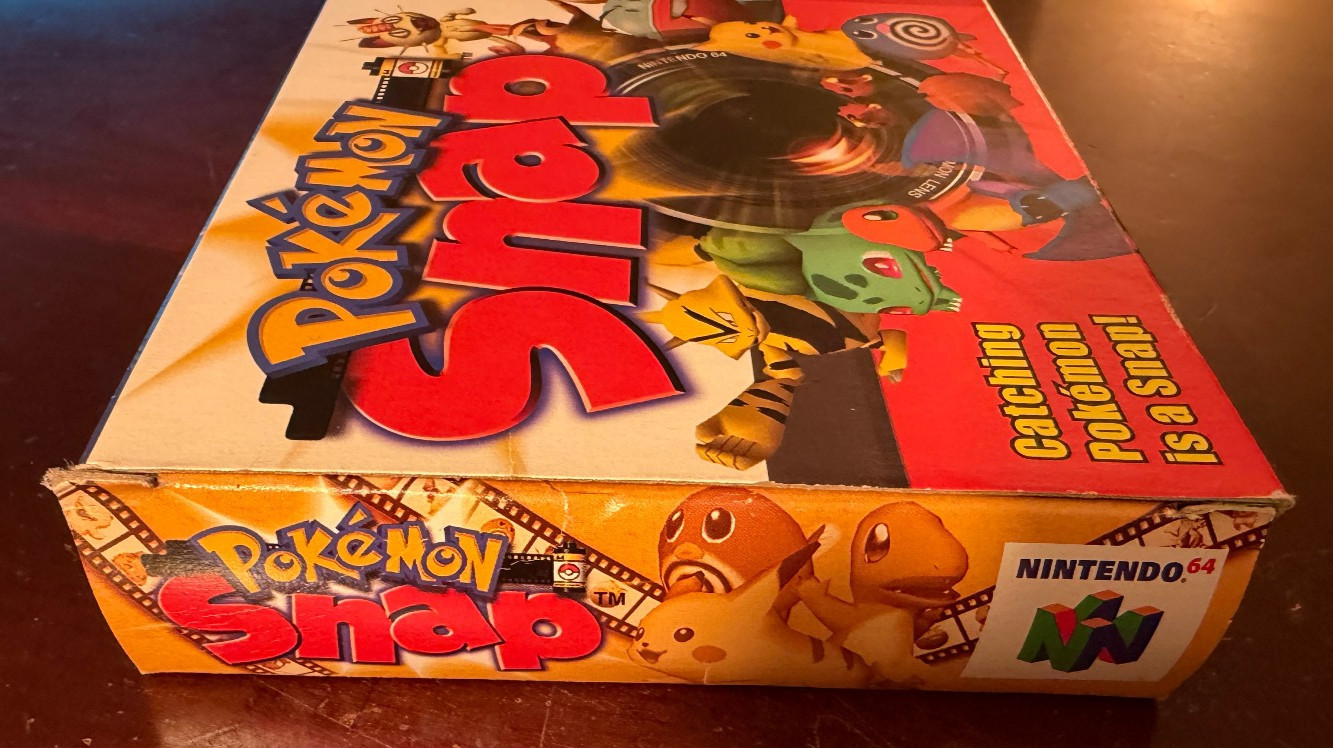 Pokemon Snap Nintendo 64 N64 – CIB Cart Manual Box Inserts Stickers TESTED