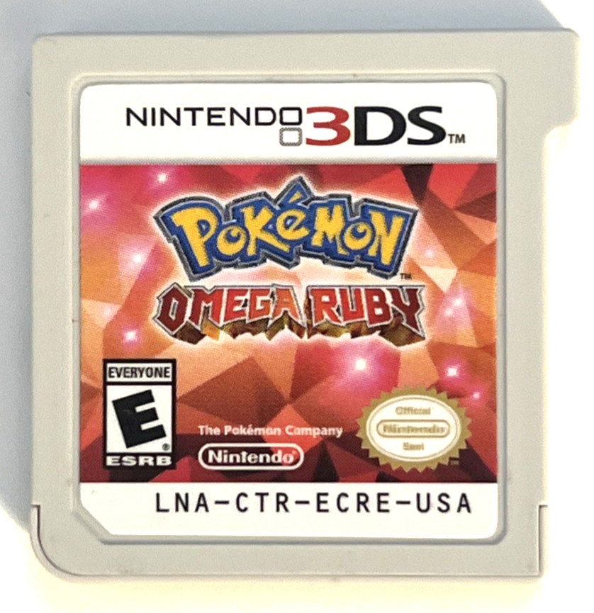 Pokemon Omega Ruby Action Adventure Role-Playing Nintendo 3DS
