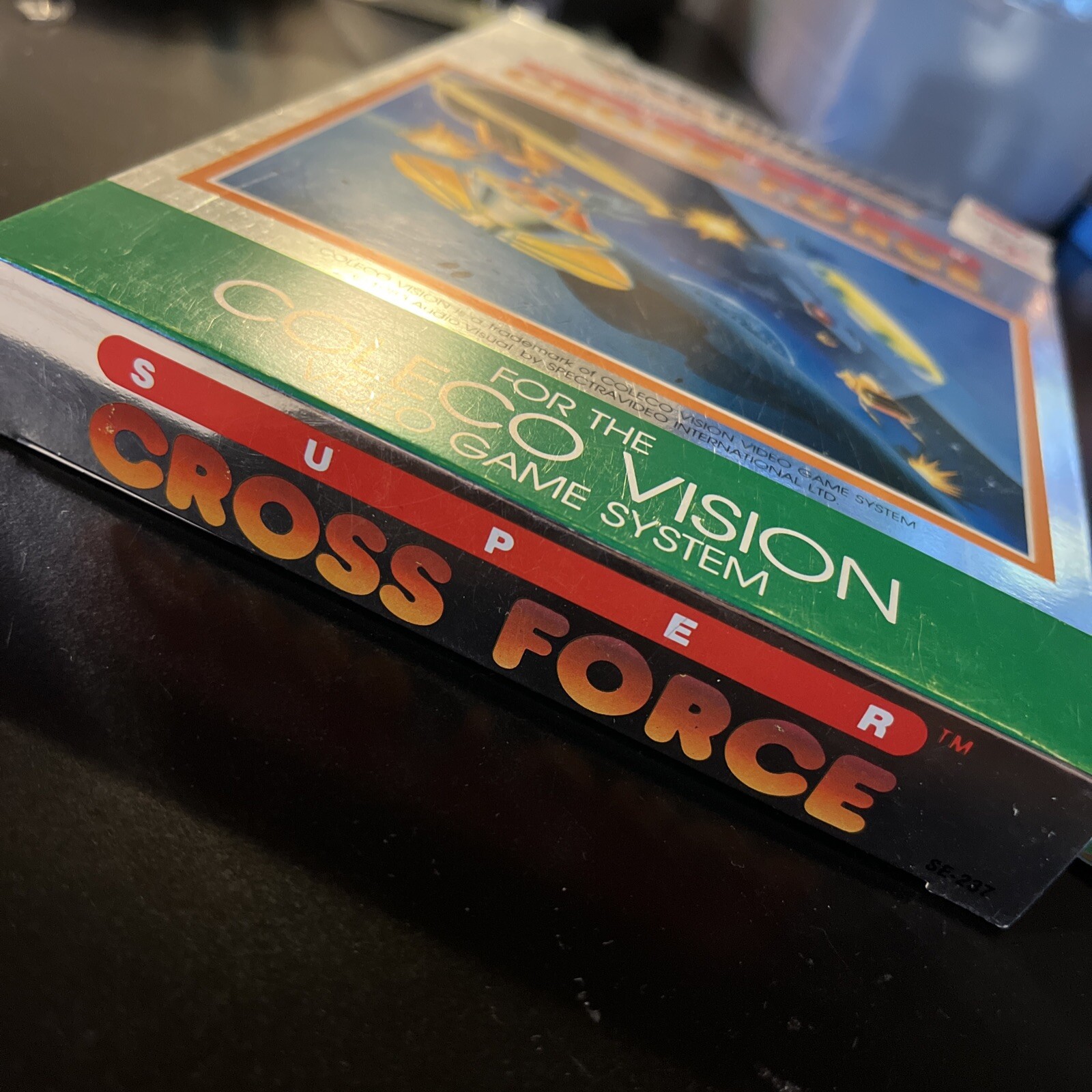 SUPER CROSS FORCE (COLECOVISION Coleco) Spectravision – 🔥 CIB W Manual Rare!!!