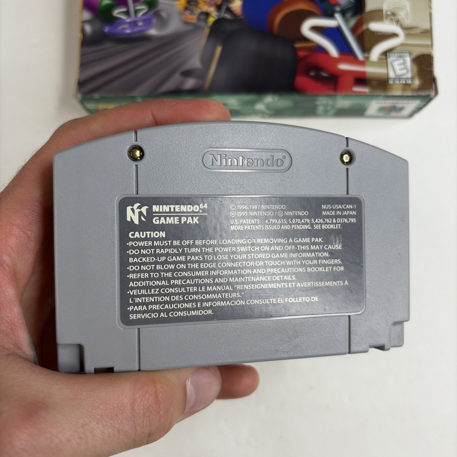 Mario Kart 64 (Nintendo 64 N64) In Original OEM Box Works Authentic