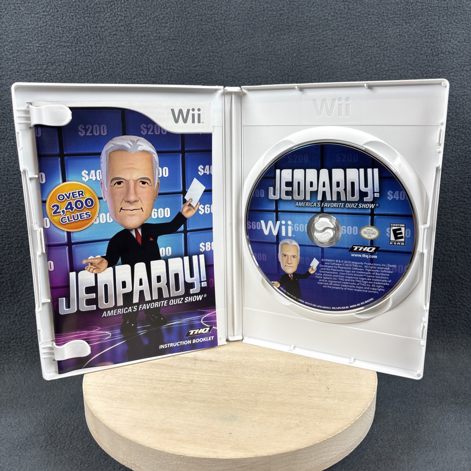 Nintendo Wii Game Show Bundle – Wheel Of Fortune, Jeopardy, Family Feud, & More!