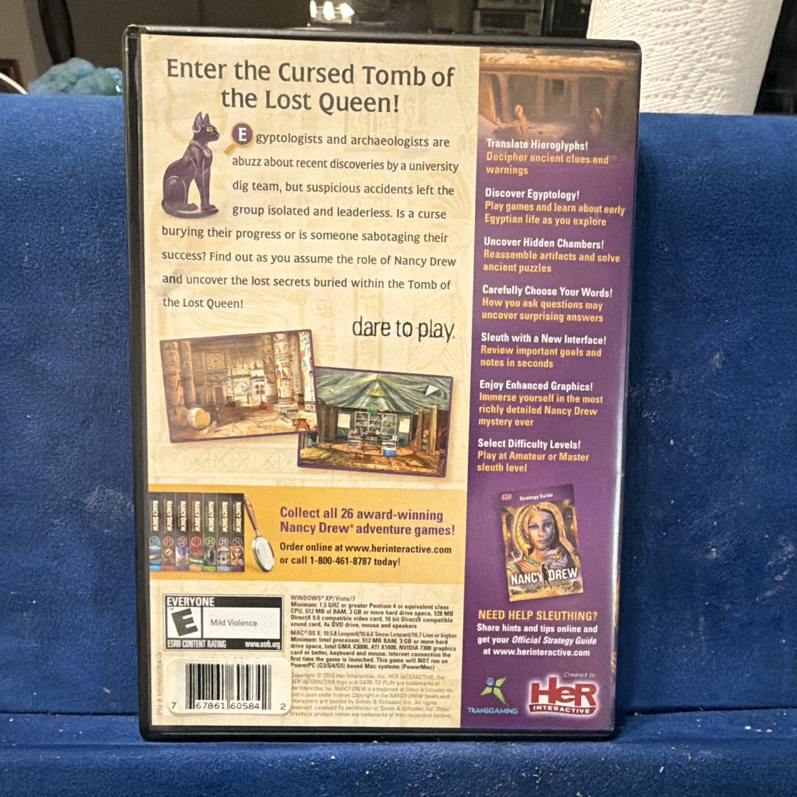Nancy Drew PC/Mac DVD-ROM And Windows Bonus Edition Games Lot of 8