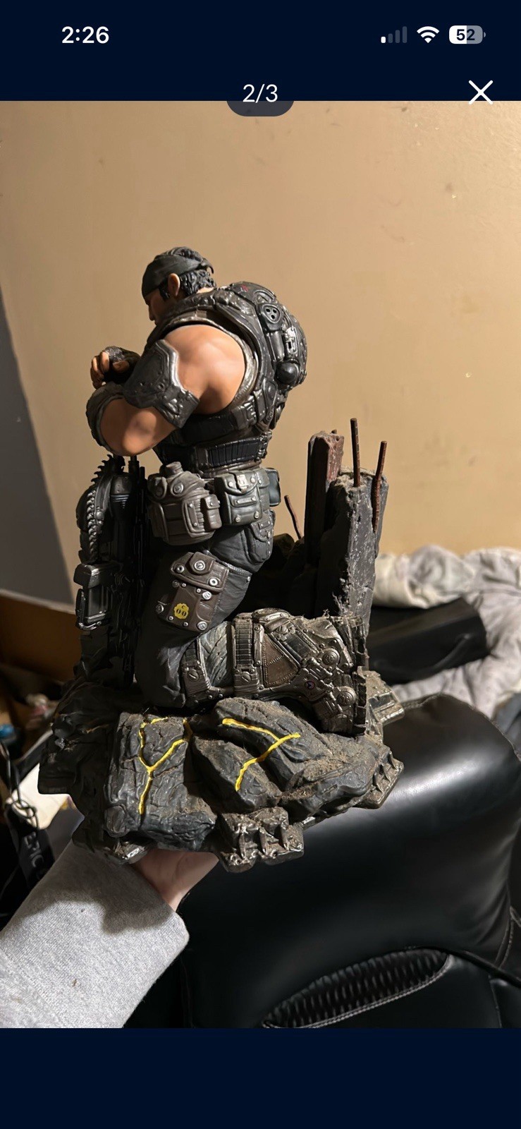 Microsoft Gears of War Marcus Fenix Collector’s Edition Detailed Statue