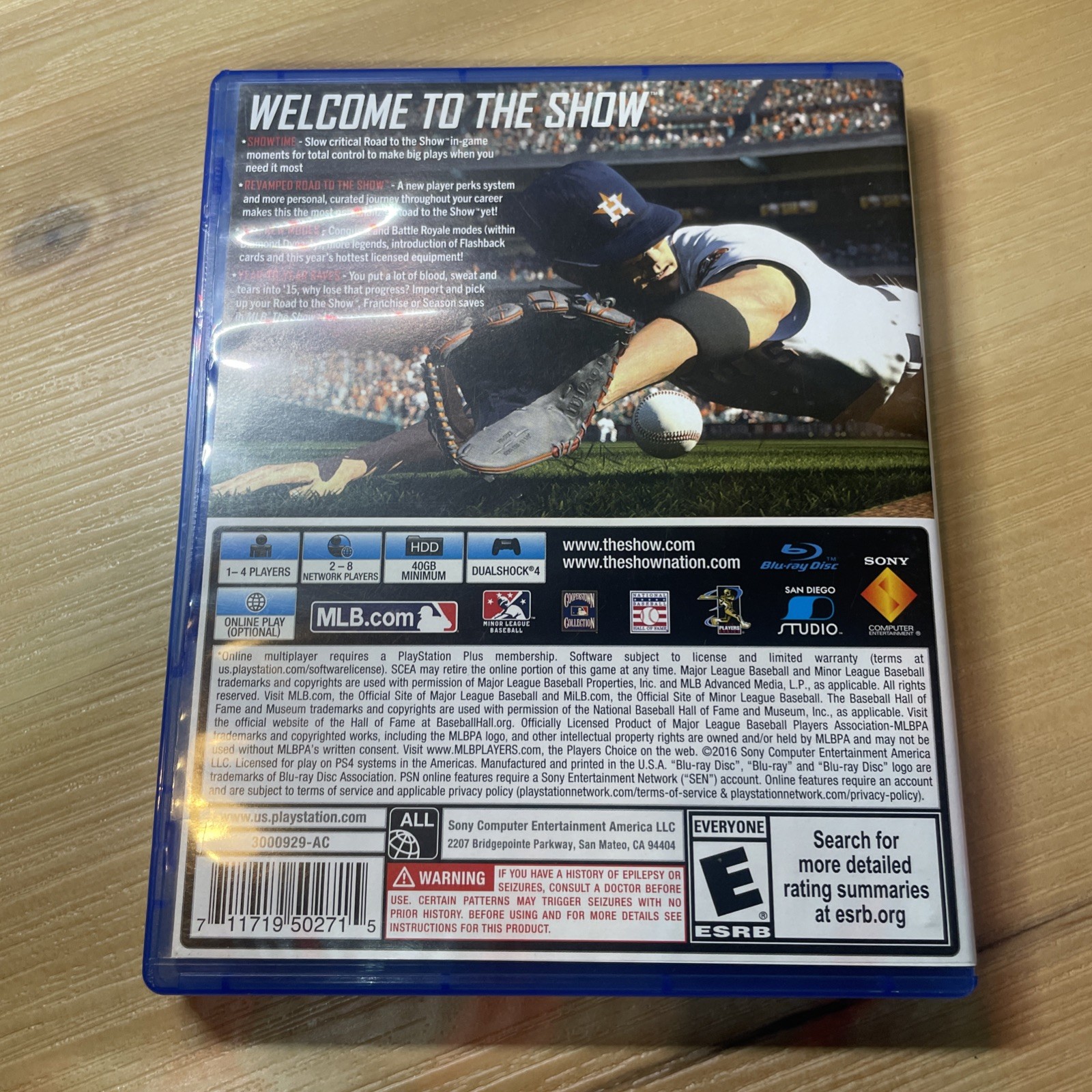 Sony Computer Entertainment MLB The Show 16 PS4 Sports Multiplayer E NTSC 2016