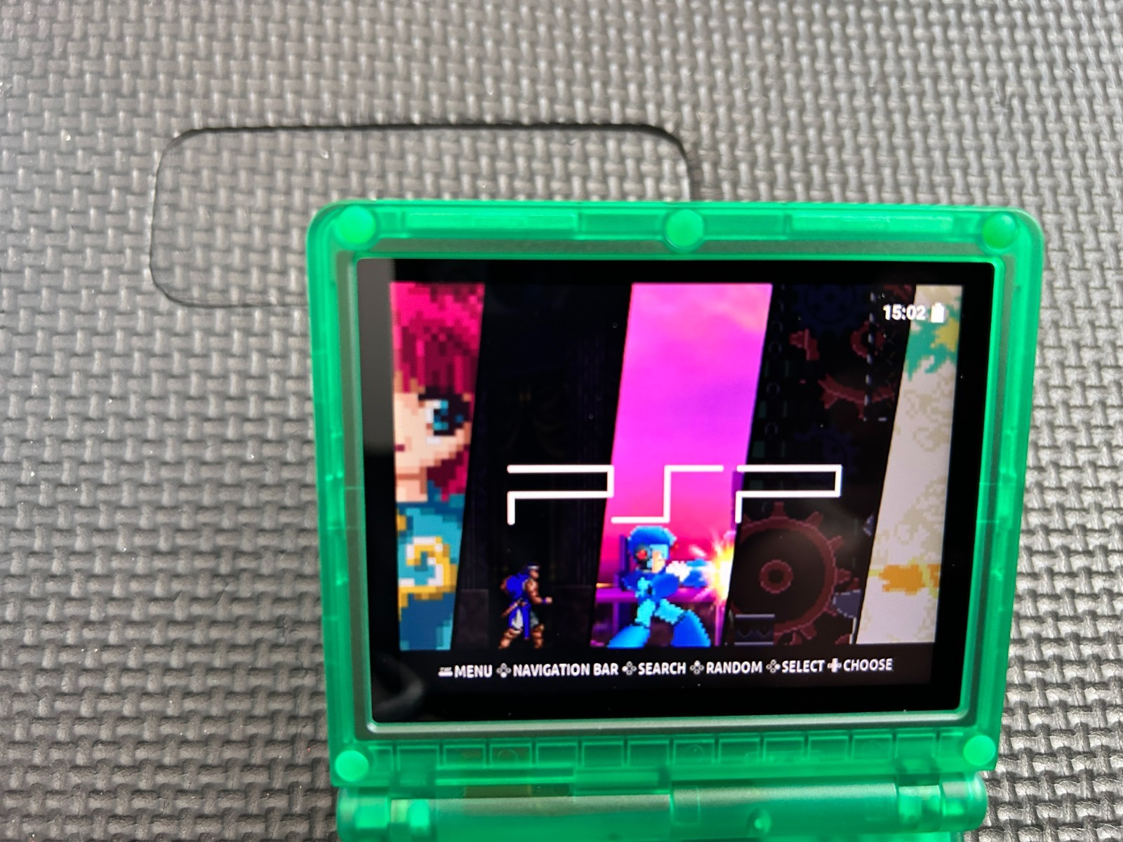 ANBERNIC RG35XX SP (TRANSPARENT GREEN) KNULLI 2 OS (64GB GAME CARD) (GXRG)