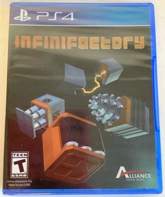 NEW SEALED PS4 Infinifactory Playstation 4 Video Game Alliance Block-Base Puzzle