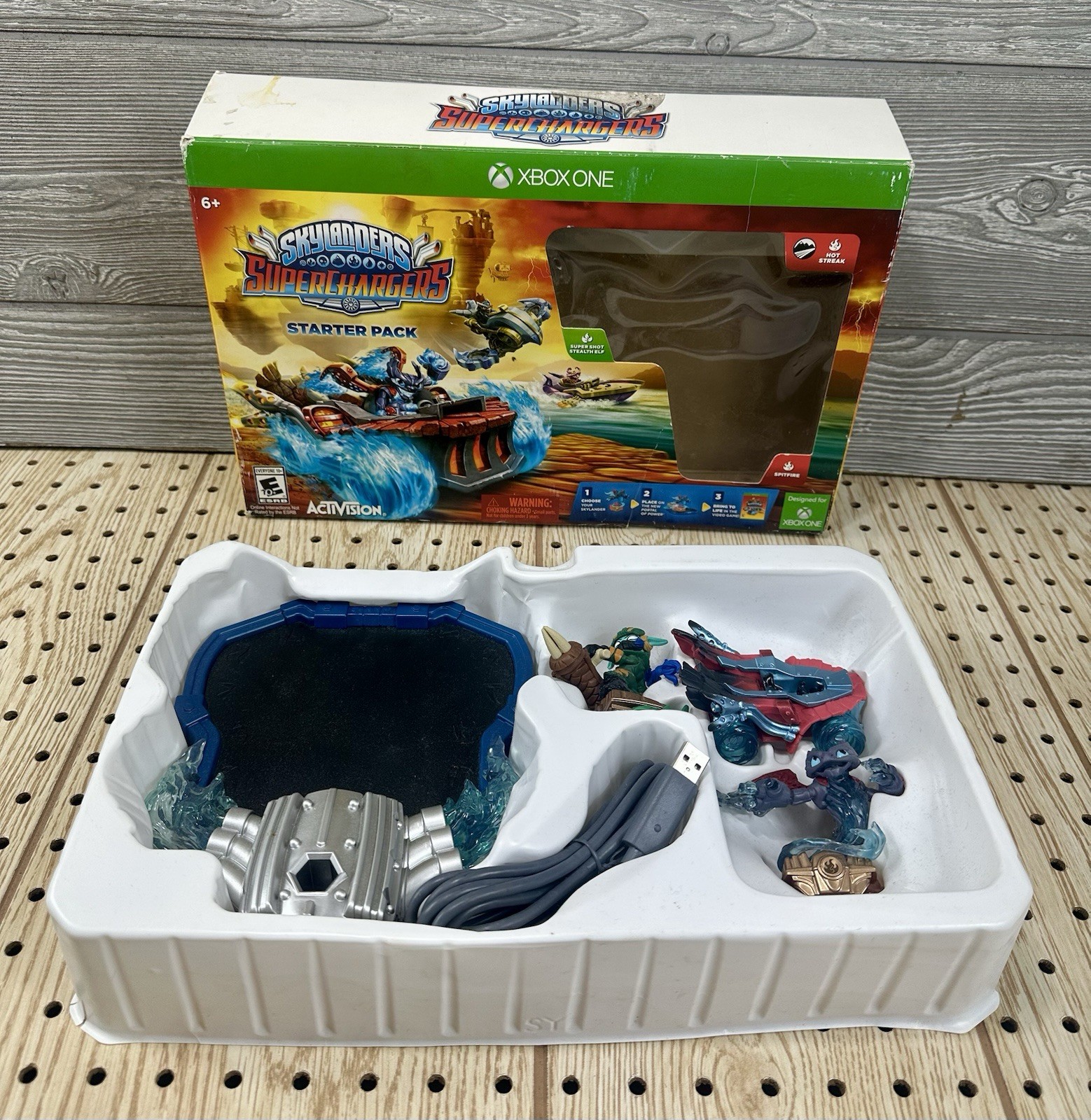 Skylanders SuperChargers Starter Pack Xbox One 2015 Open Box – No Game Disc