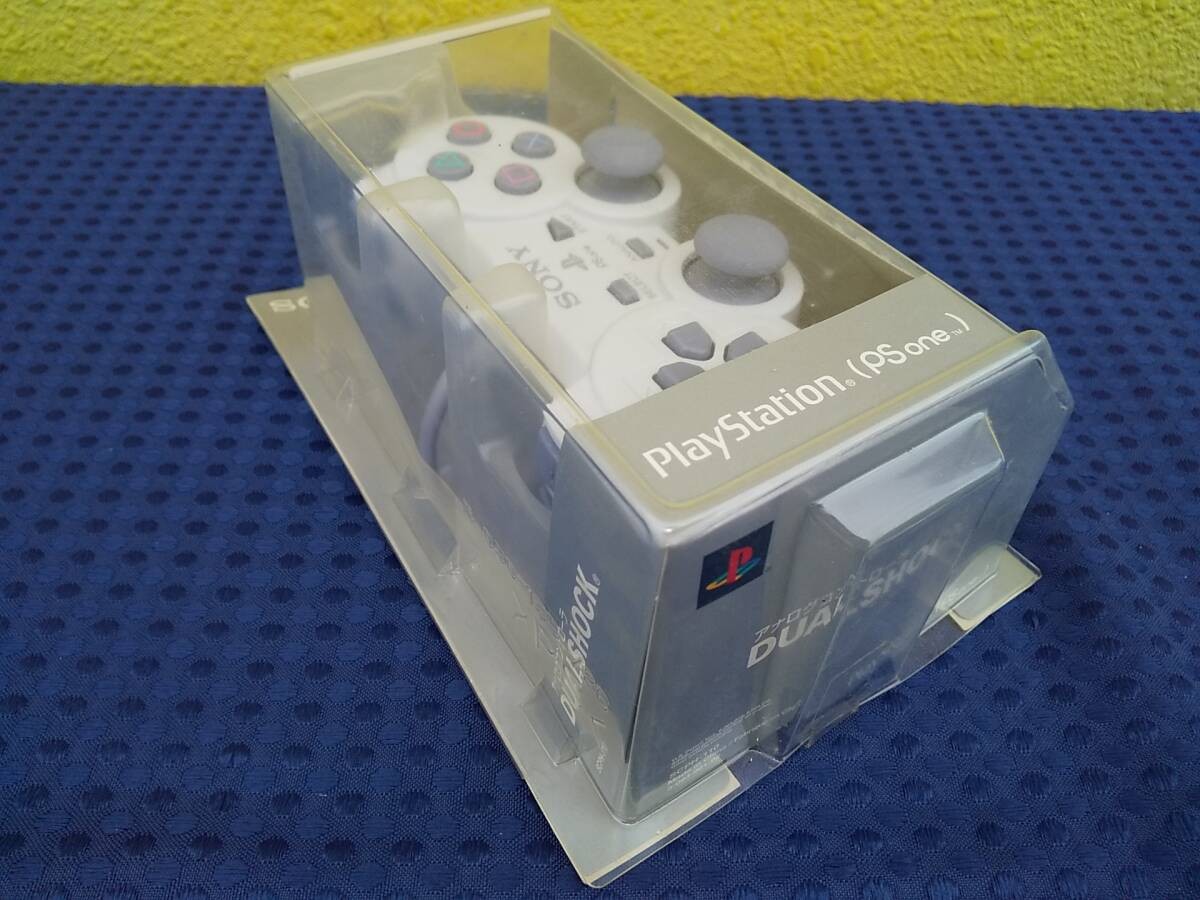 Sony PS One Controller Dualshock Light Gray SCPH-110 PlayStation PS1 PS2 JP NOS