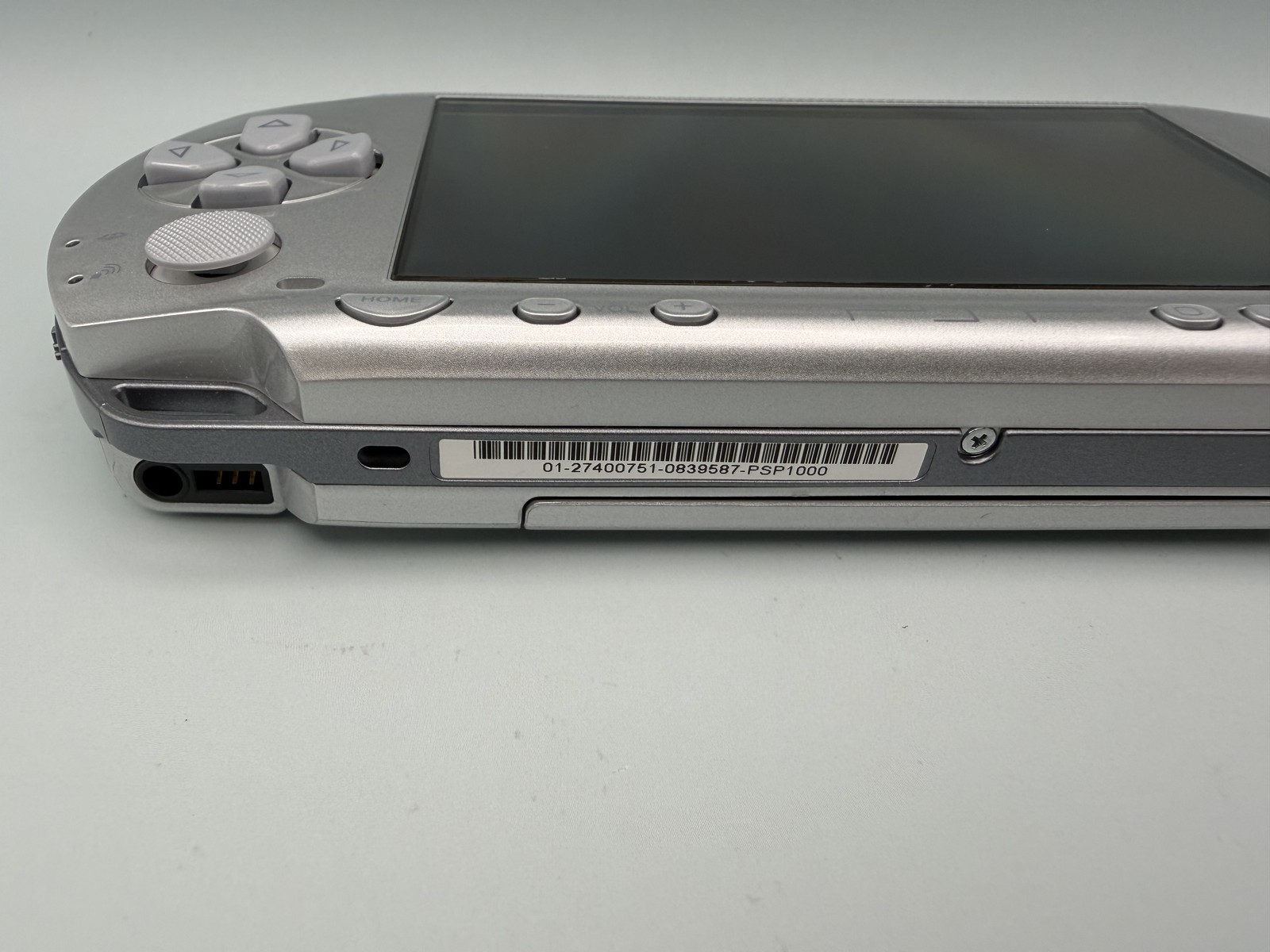Sony PSP 1000 Silver Handheld Console – Tested Working + New Battery & Charger