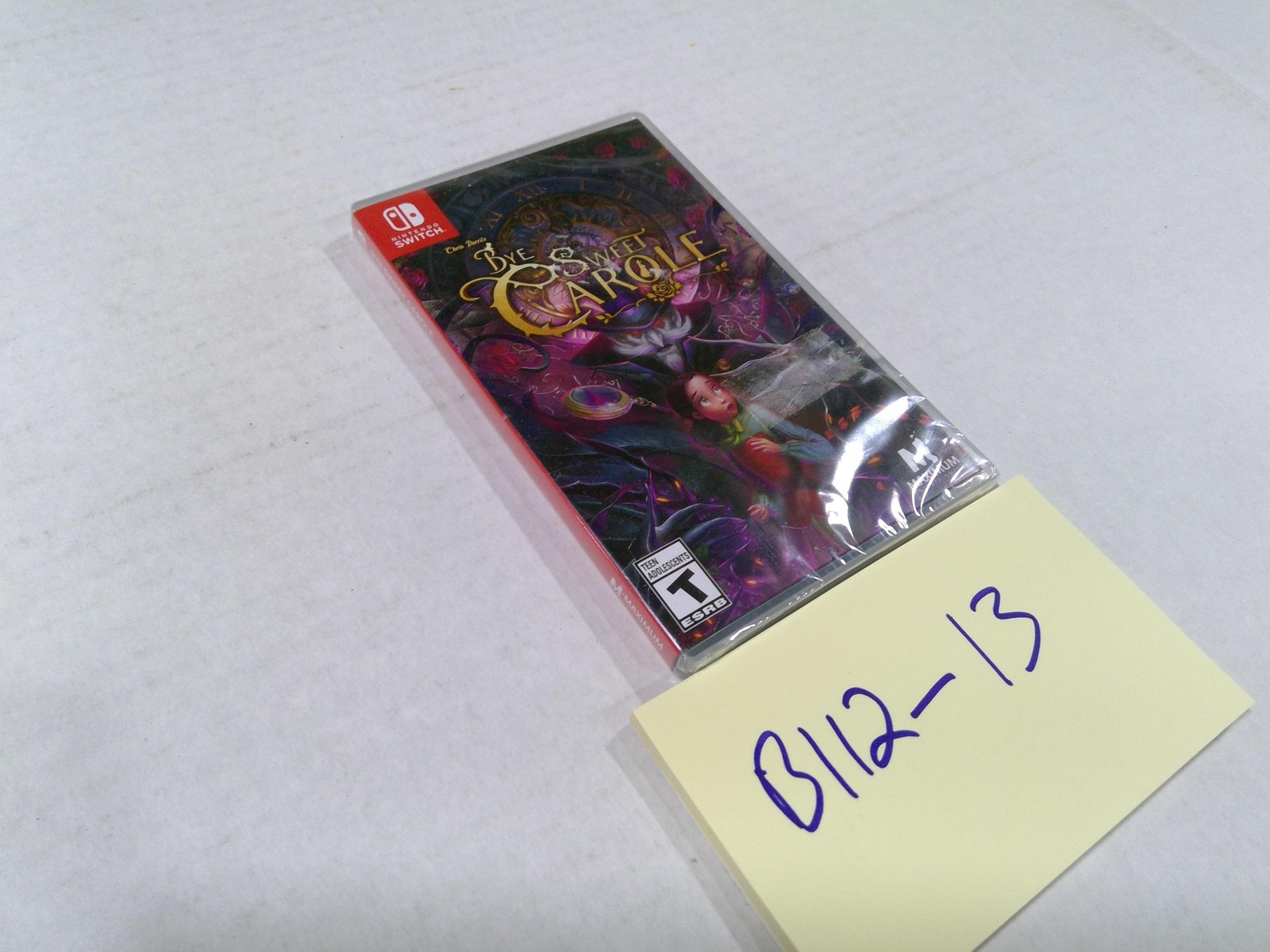 Bye Sweet Carole Nintendo Switch Game New Sealed Maximum Teen Horror Platformer